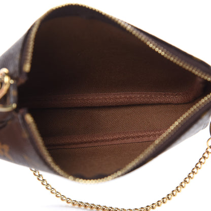 Louis Vuitton Monogram Mini Pochette Accessories 5 of 10