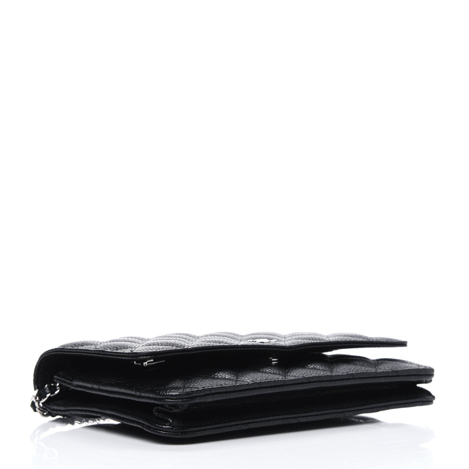 Chanel Caviar Quilted Wallet On Chain WOC Black 3 of 14