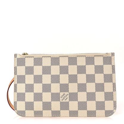 Louis Vuitton Damier Azur Neverfull PM Pochette 1 of 7
