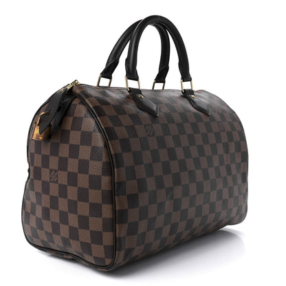 Louis Vuitton Damier Ebene Speedy 30 3 of 10