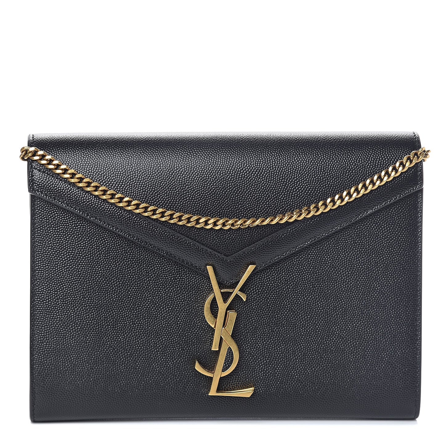 Grain De Poudre Monogram Cassandra Chain Wallet Black Rouge Legion