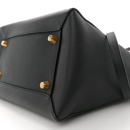 Celine Grained Calfskin Mini Belt Bag Black 9 of 10