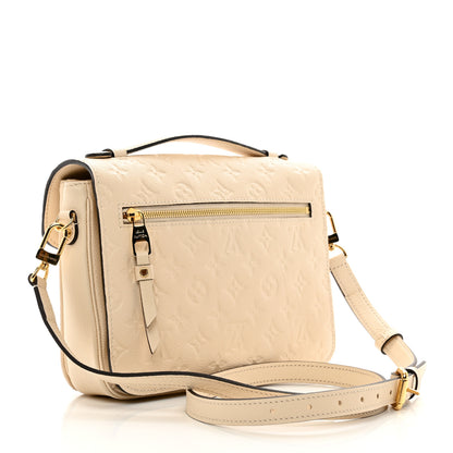 Louis Vuitton Empreinte Pochette Metis Creme 3 of 9