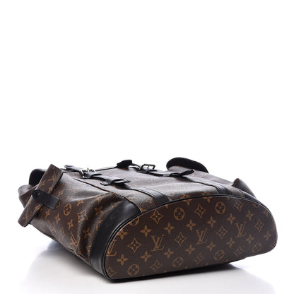 Louis Vuitton Monogram Macassar Christopher PM Backpack 4 of 9