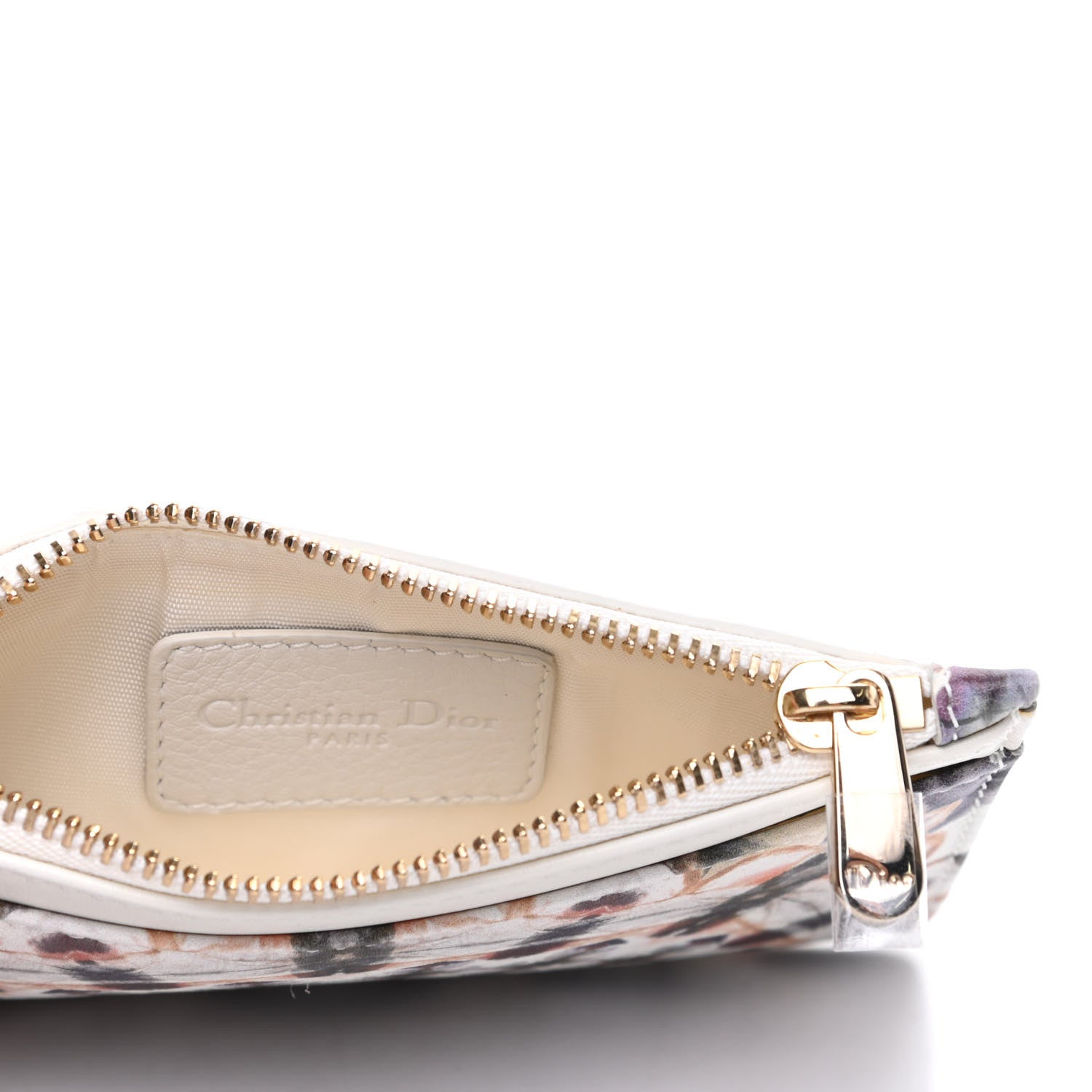 Christian Dior Calfskin Printed KaleiDiorscopic Card Holder Multicolor 5 of 6