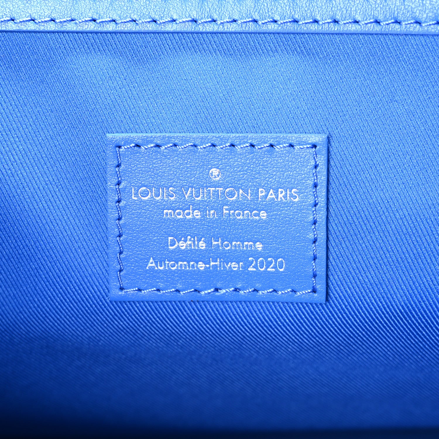 Louis Vuitton Monogram Clouds Keepall Bandouliere 50 Blue 5 of 9