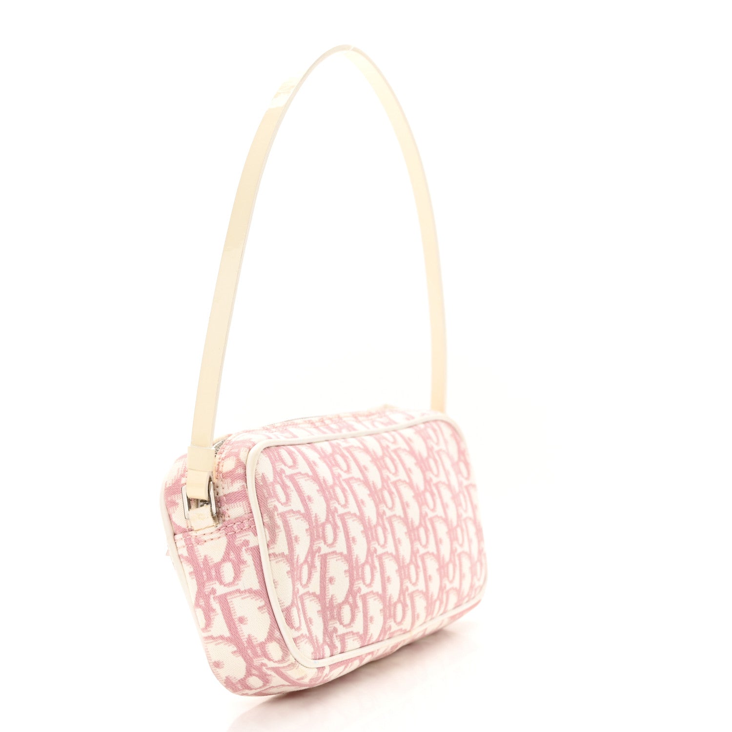 Christian Dior CHRISTIAN DIOR Monogram Girly Pochette Pink 3 of 17