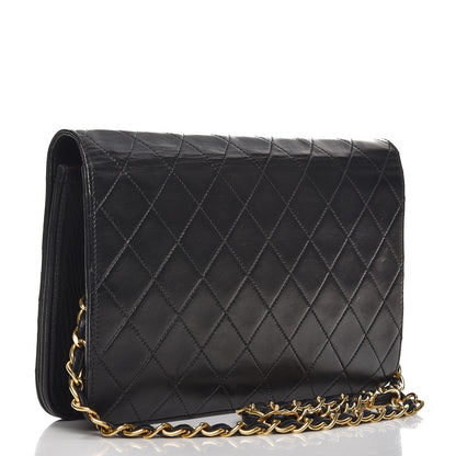 Chanel Lambskin Quilted Small Single Flap Black 3 of 10