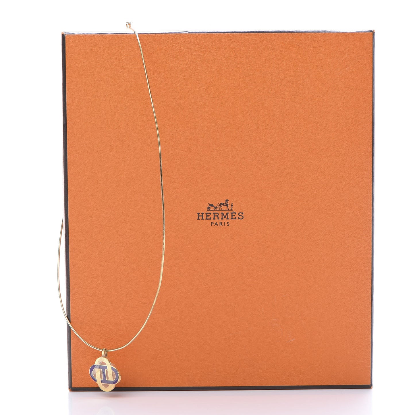 Lacquer Isatis Necklace Pourpre
