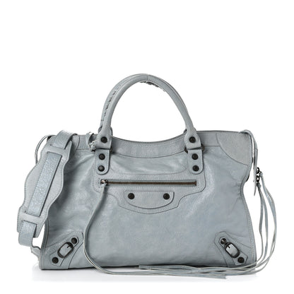 Balenciaga Agneau Classic Hardware City Bleu Acier Ciel 1 of 12