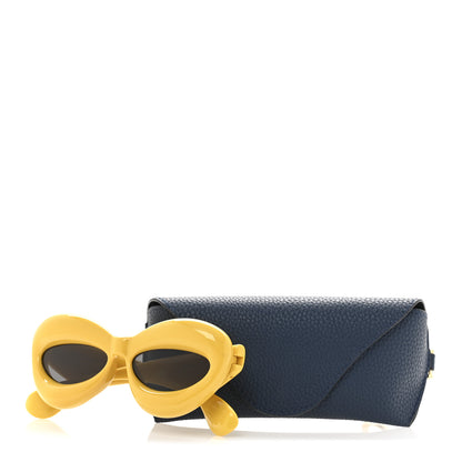 Loewe Acetate Inflated Cat-Eye Sunglasses Yellow 8 of 8