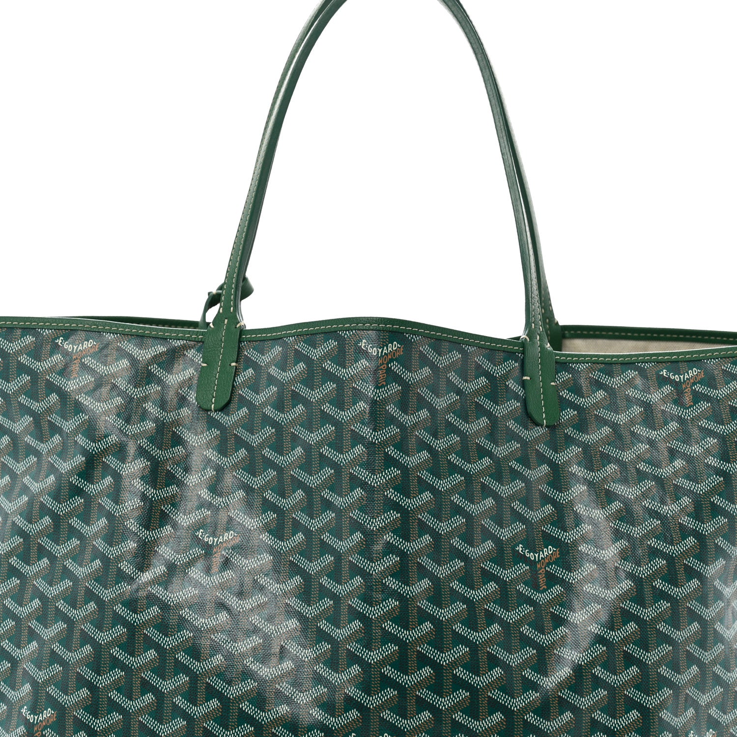 Goyard Goyardine Saint Louis GM Green 9 of 12