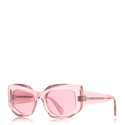 Celine Acetate Bold Sunglasses CL402771 Pink 1 of 7