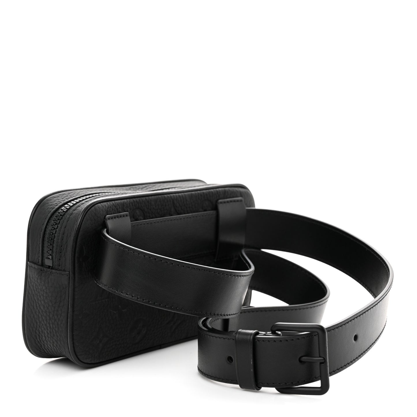 Taurillon Monogram Uniformes Solar Ray Soft Pochette Volga Belt Bag Black