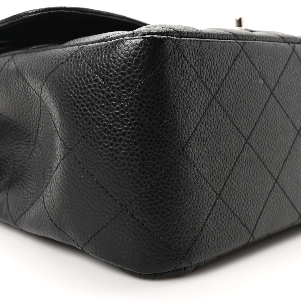 Chanel Caviar Quilted Jumbo Double Flap Black 9 of 10