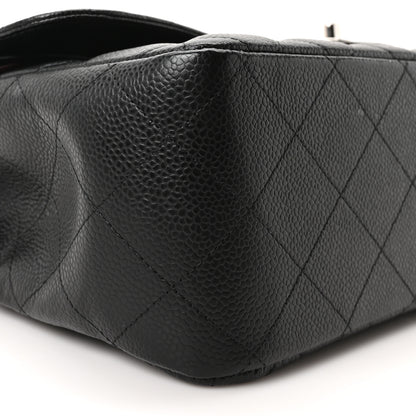 Chanel Caviar Quilted Jumbo Double Flap Black 9 of 10