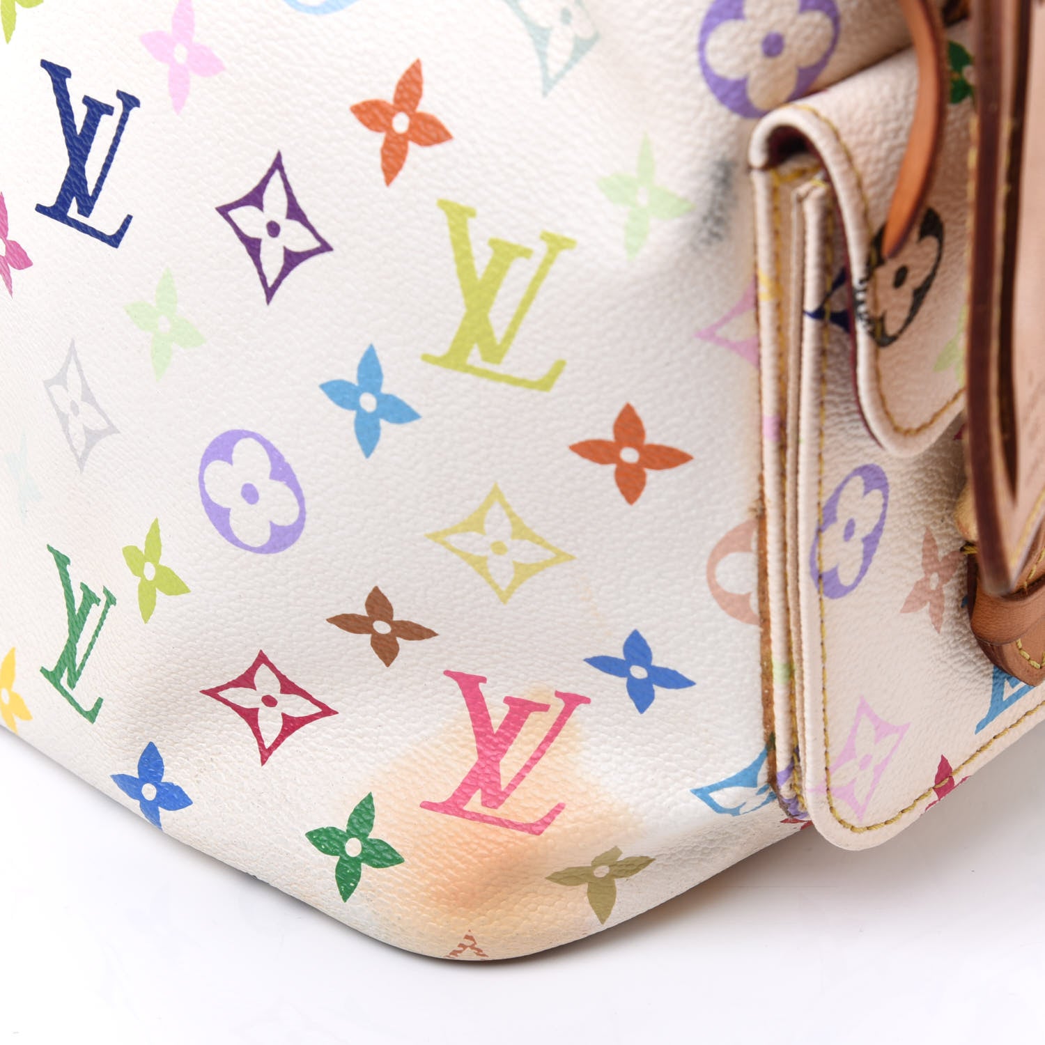 Louis Vuitton Monogram Multicolor Petit Noe White 12 of 13