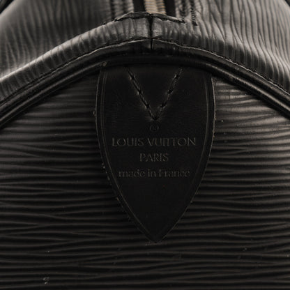Louis Vuitton Epi Speedy 30 Black 6 of 8