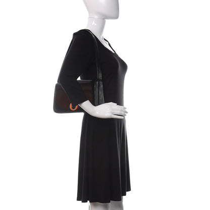 Christian Dior Glazed Calfskin Shoulder Bag Black 2 of 10