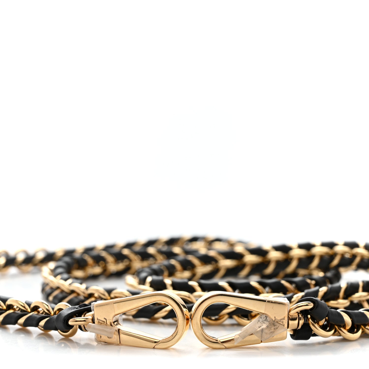 Louis Vuitton Calfskin Multi Pochette Chain Shoulder Strap Black Gold 3 of 3