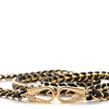 Louis Vuitton Calfskin Multi Pochette Chain Shoulder Strap Black Gold 3 of 3