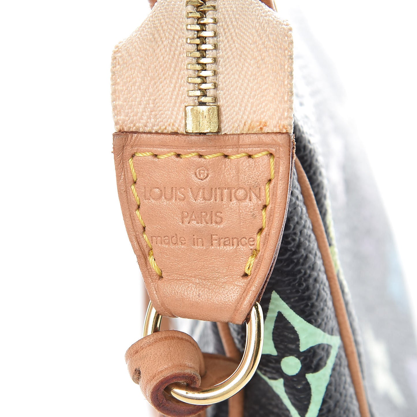 Monogram Multicolor Pochette Accessories Black