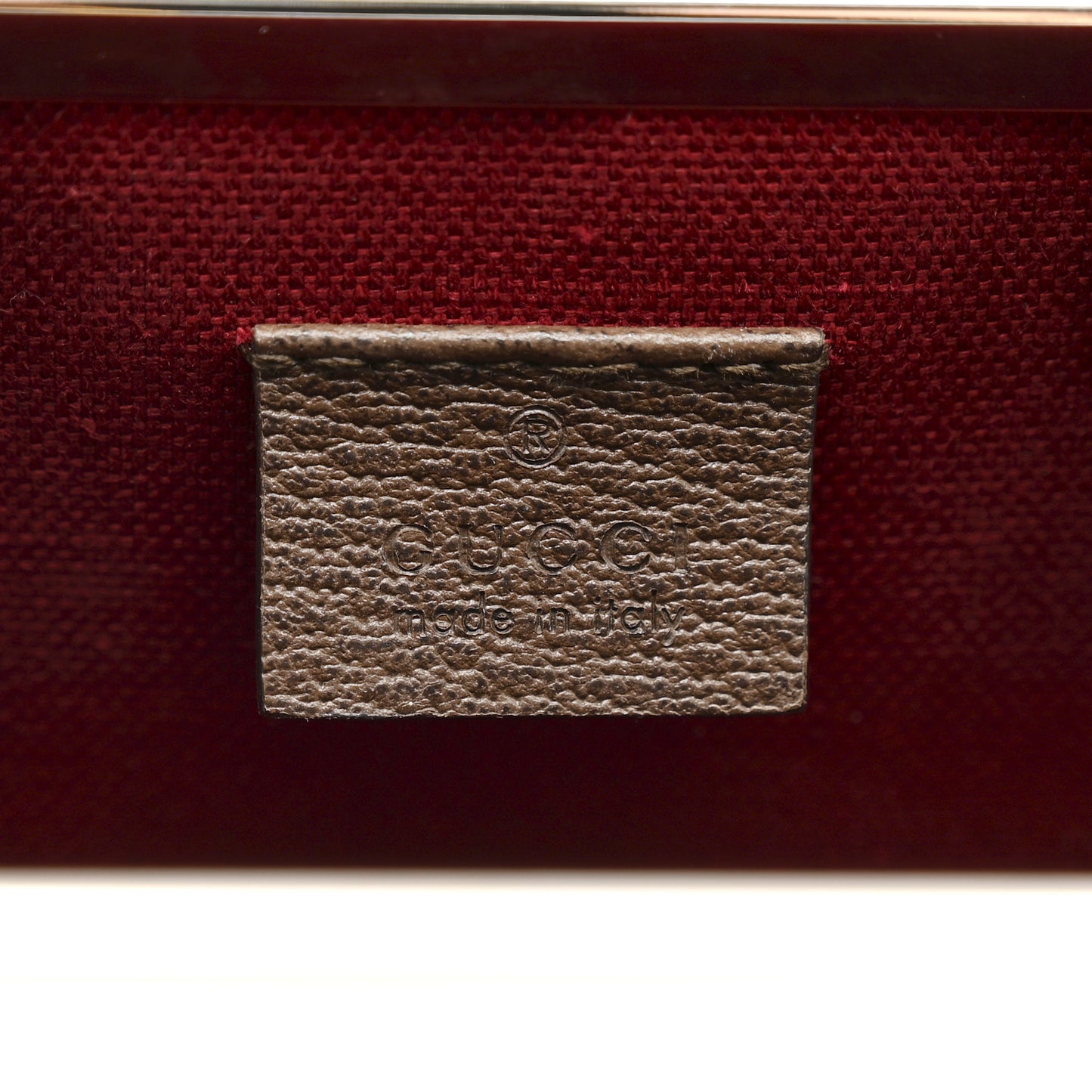 GG Supreme Monogram Globe-Trotter Beauty Case Brown