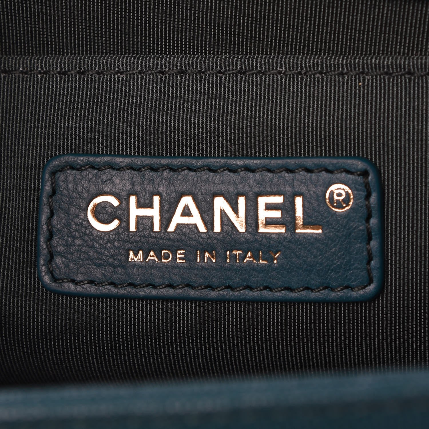 Chanel Caviar Quilted Medium Boy Flap Dark Green 6 of 8