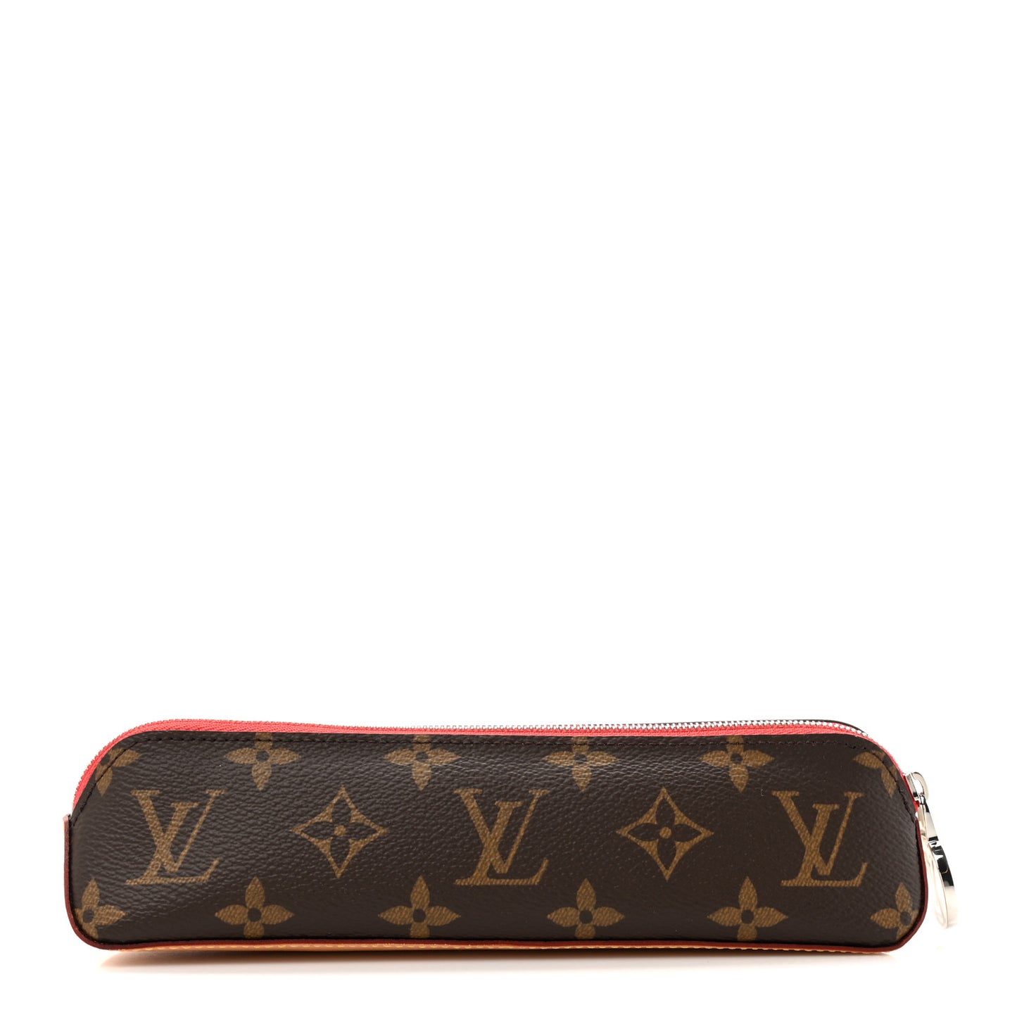 Monogram Elizabeth Pencil Pouch Rouge