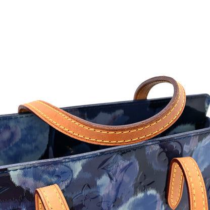 Louis Vuitton Vernis Ikat Catalina BB Grand Blue 10 of 11