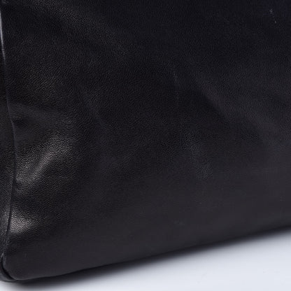 Chloe Calfskin Zipper Cutout Shoulder Bag Black 12 of 16