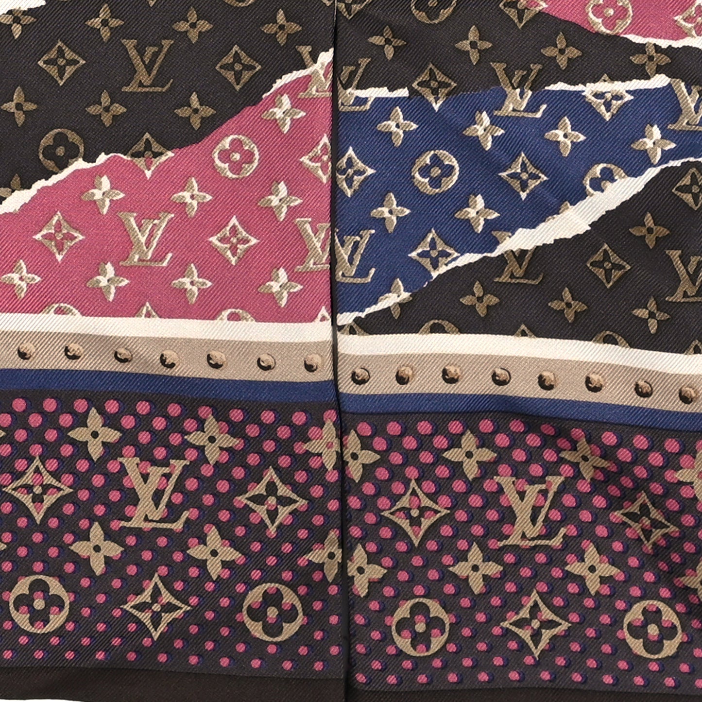 Silk Monogram Voyage Bandeau
