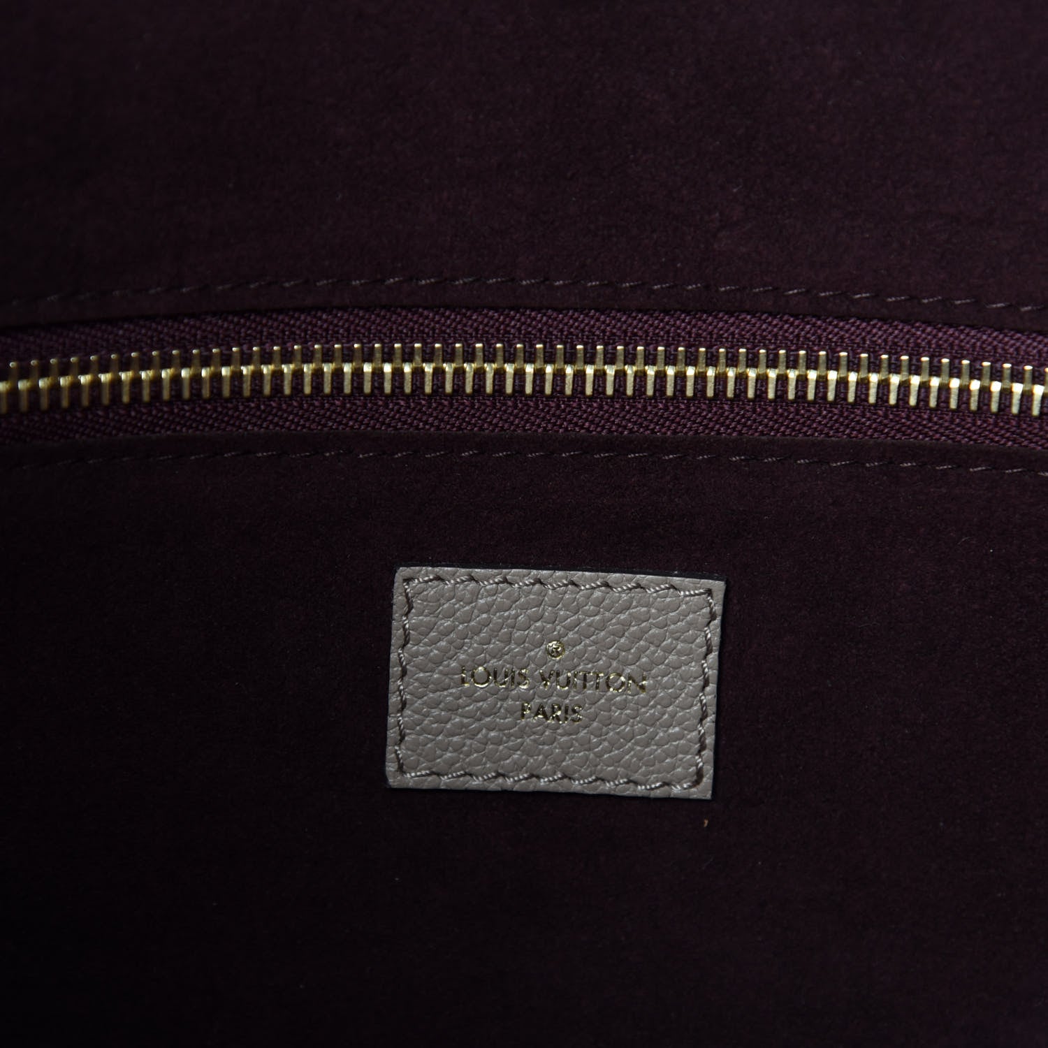 Louis Vuitton Empreinte Monogram Giant Neverfull MM Tourterelle 8 of 10