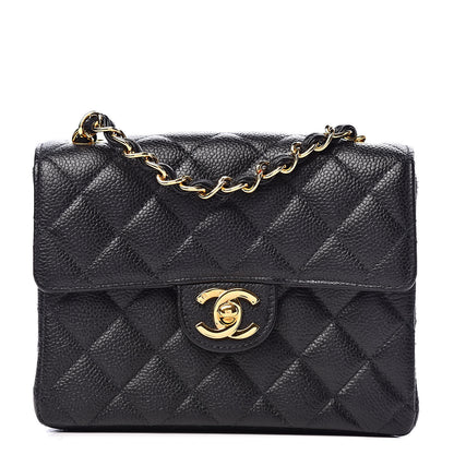 Chanel Caviar Quilted Mini Square Flap Black 1 of 13