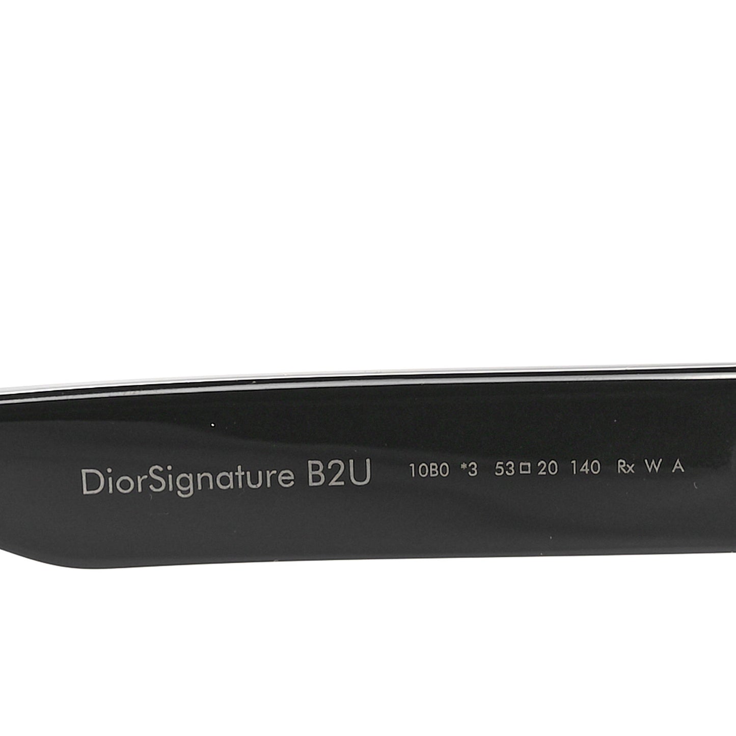 Diorsignature B2U Butterfly Sunglasses Black