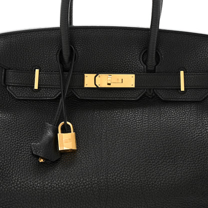 Hermes Togo Birkin 30 Black 8 of 11