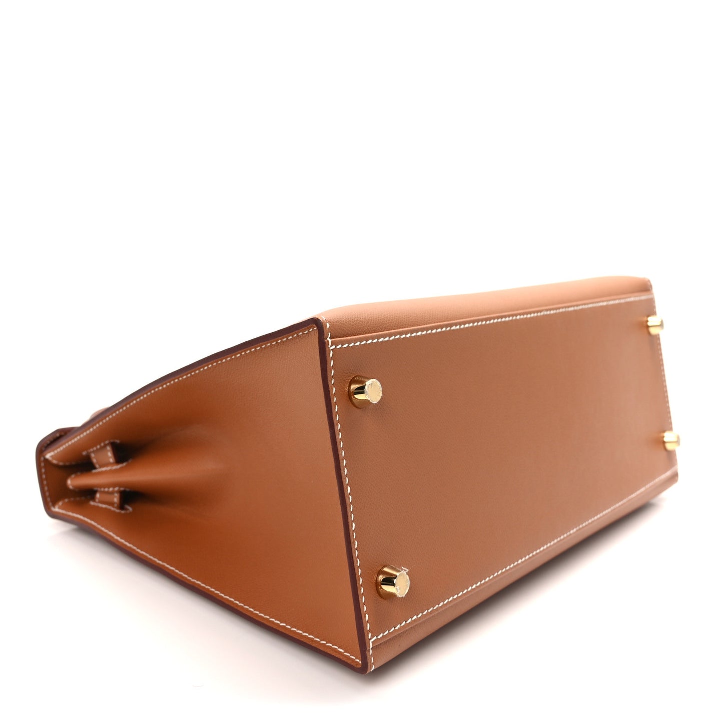 Madame Calfskin Kelly Sellier 28 Gold