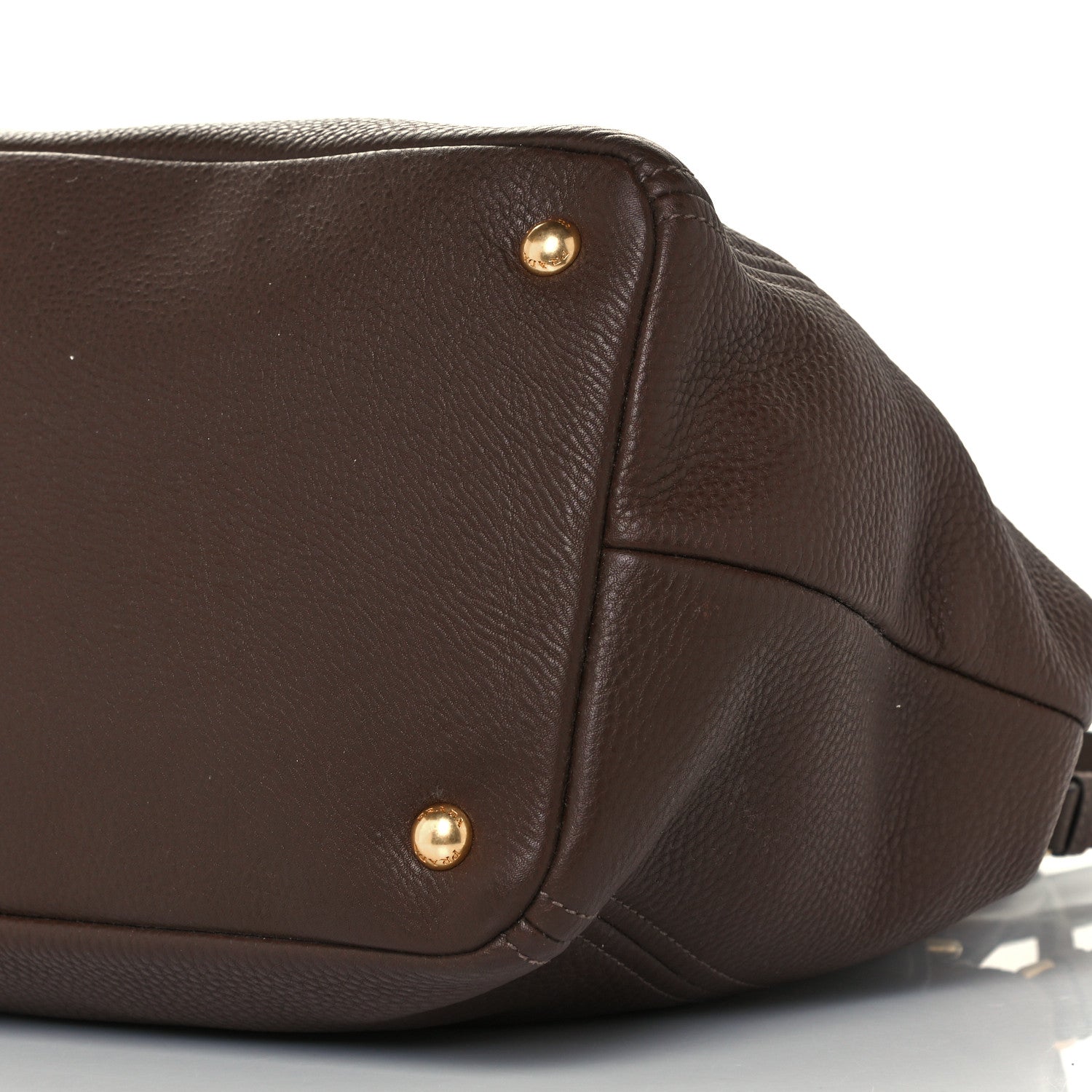 Prada Vitello Daino Shoulder Bag Caffe 11 of 11