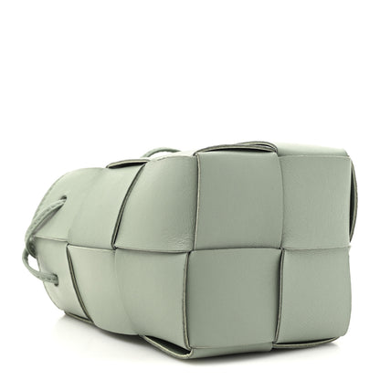 Bottega Veneta Nappa Maxi Intrecciato Mini Cassette Bucket Bag New Sauge 4 of 9