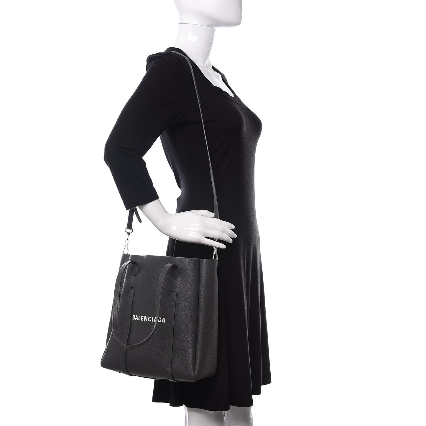 Calfskin XS Everyday Tote Gris Fossile