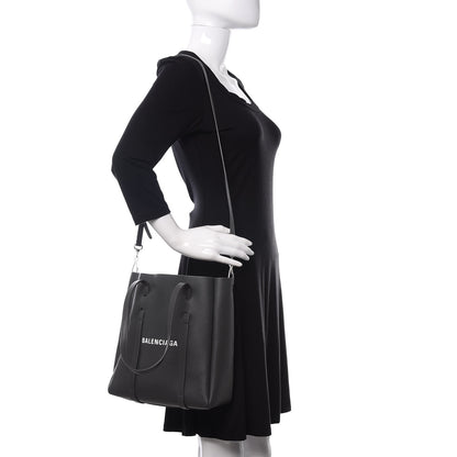 Balenciaga Calfskin XS Everyday Tote Gris Fossile 3 of 11