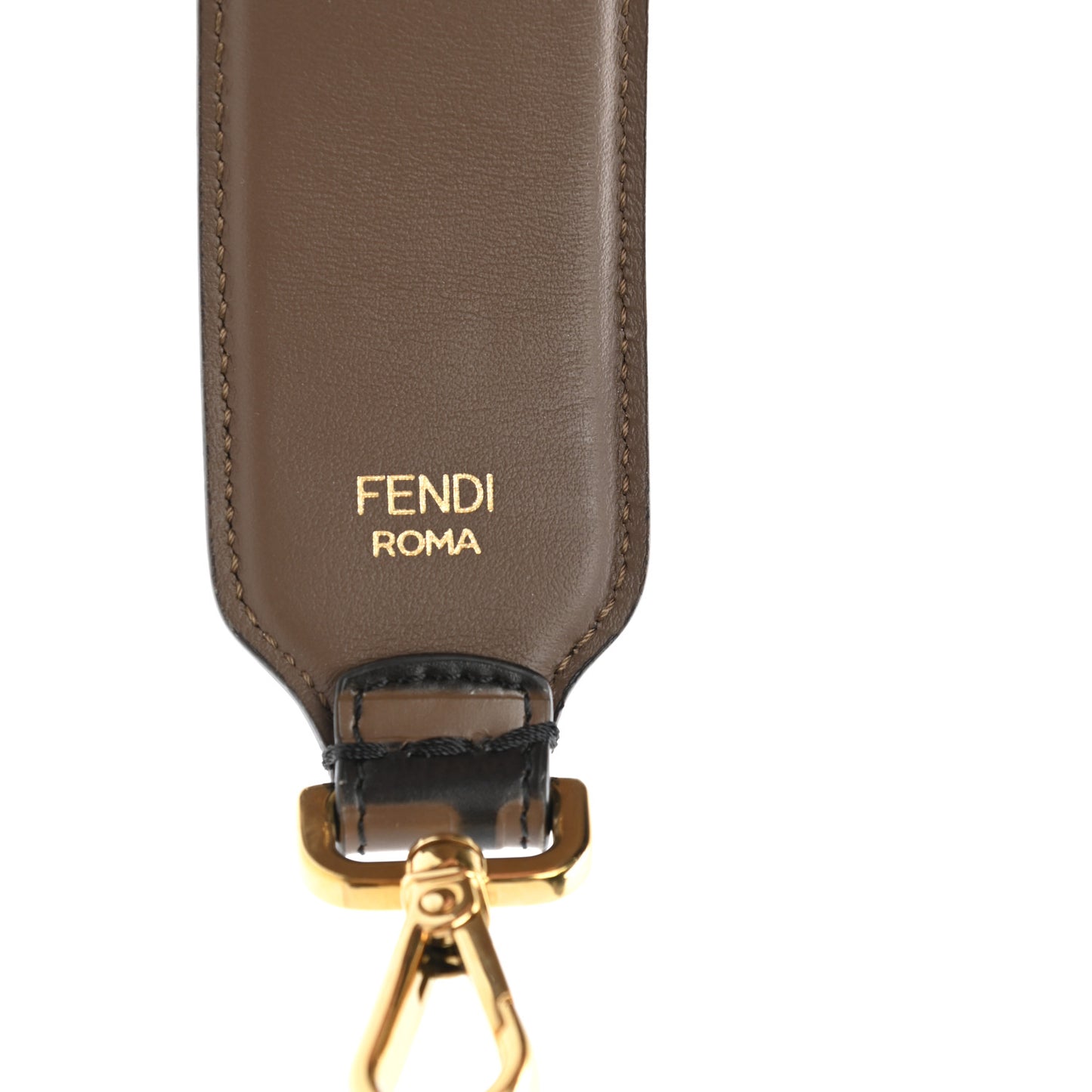 Vitello Century Bi-Color FF 1974 Embossed Strap You Maya Black