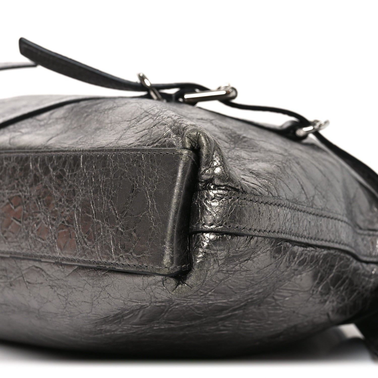 Givenchy Metallic Calfskin Medium Voyou Bag Silver 10 of 10