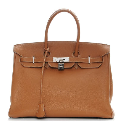Hermes Togo Birkin 35 Gold 1 of 24