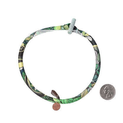 Hermes Silk Collier En Soie Petit H Necklace 2 of 5