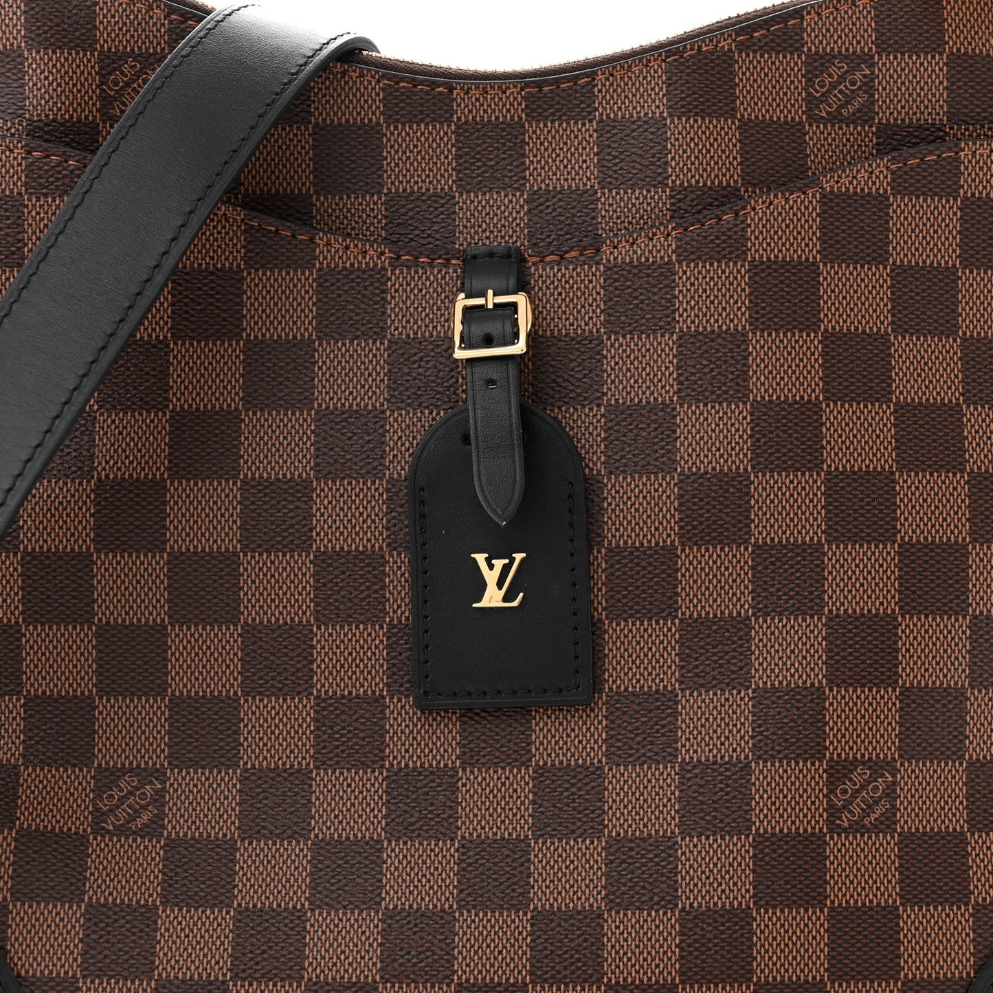 Damier Ebene Odeon MM Black