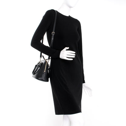 Gucci Dollar Calfskin Small GG Charm Dome Bag Black 2 of 4