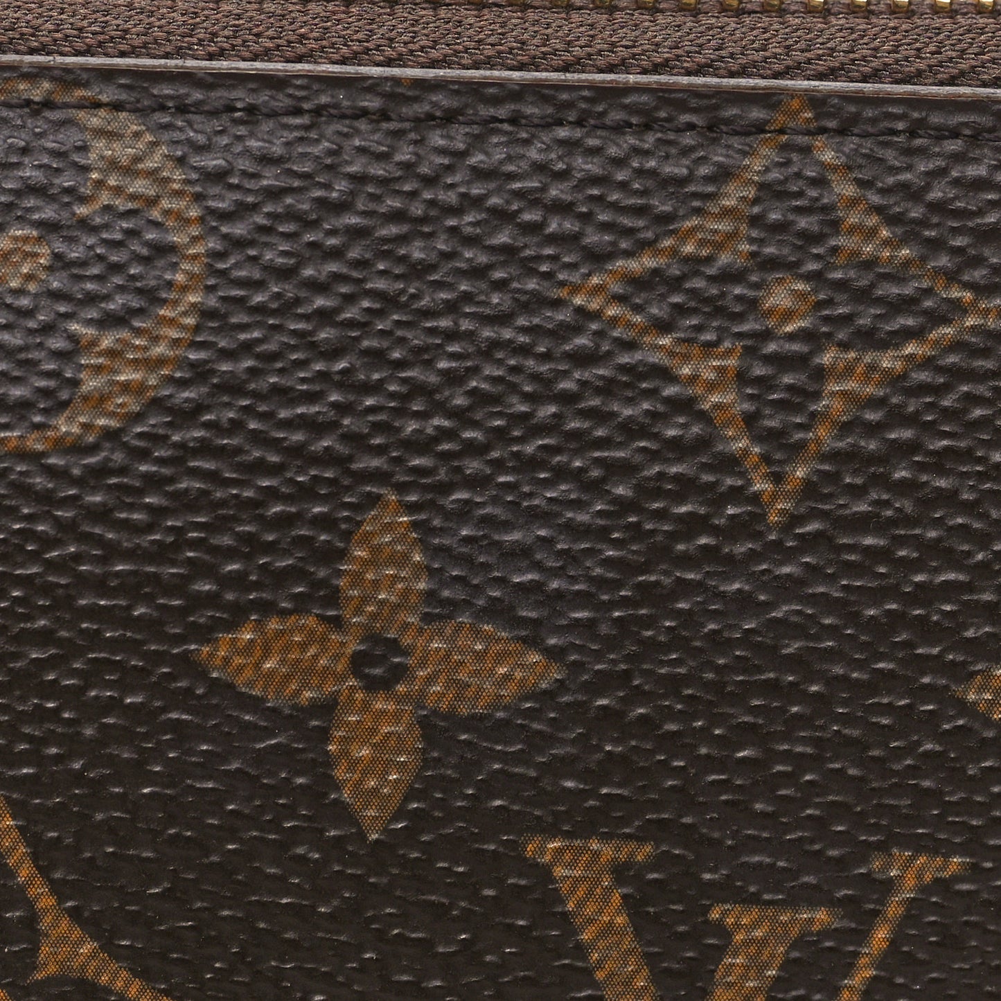 Monogram Clemence Wallet Rose Ballerine