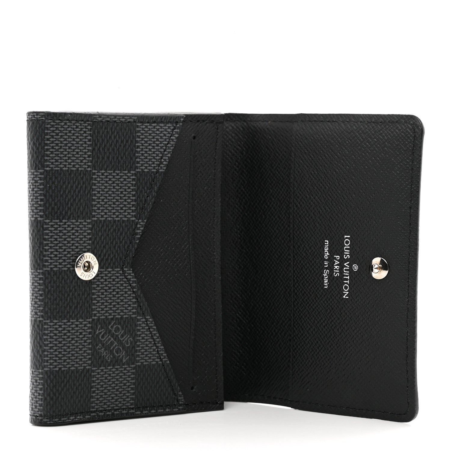 Louis Vuitton Damier Graphite Envelope Business Card Holder 5 of 7
