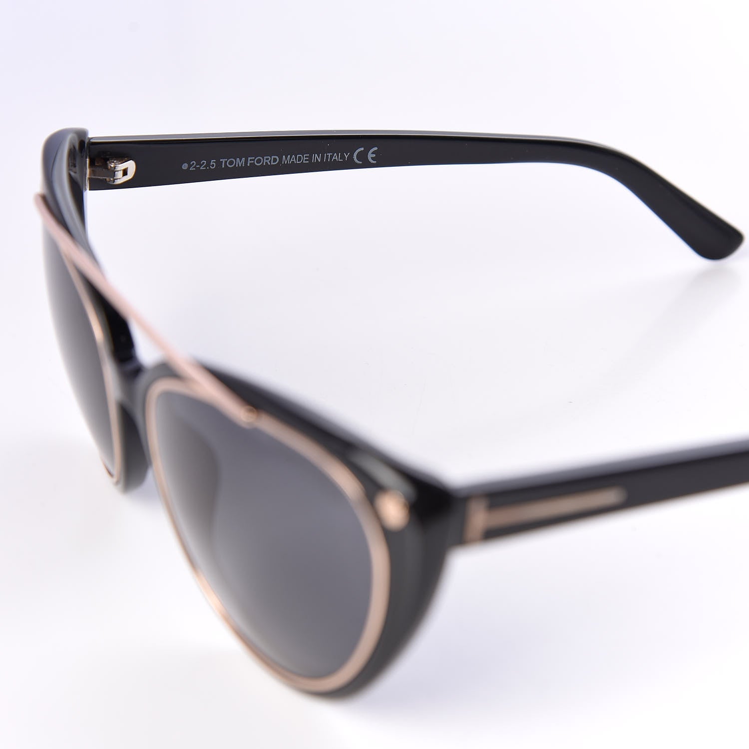 Tom Ford Edita Sunglasses TF384 Black 5 of 7
